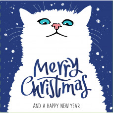SALE!! LIMITED STOCK AVAILABLE - Charity Christmas Cards - Merry Christmas Cat
