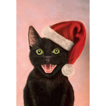 SALE!! LIMITED STOCK AVAILABLE - Exclusive CHAT Christmas Greeting Cards (Pack of 10) Santa Paws