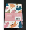 Cat's Life Spiral Bound A5 Lined Notebook