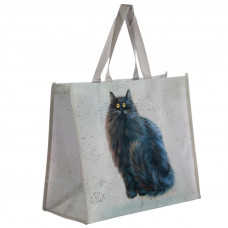 Kim Haskins Black Cat Shopping Bag  - BEST SELLER!